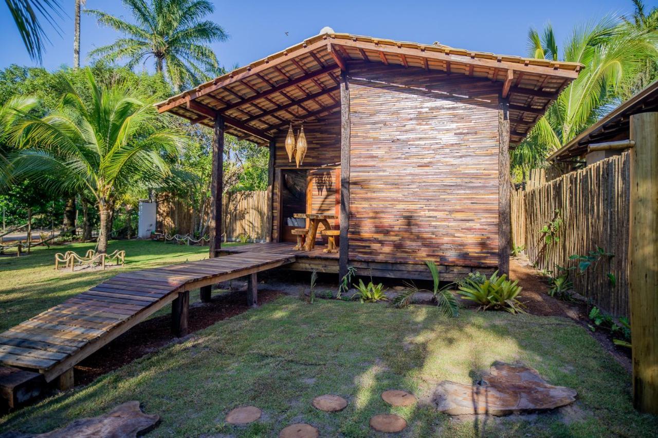Cabana Fluir - Taipu De Fora - Peninsula De Marau バーラ・グランデ エクステリア 写真